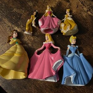 Disney Princess cake toppers Set